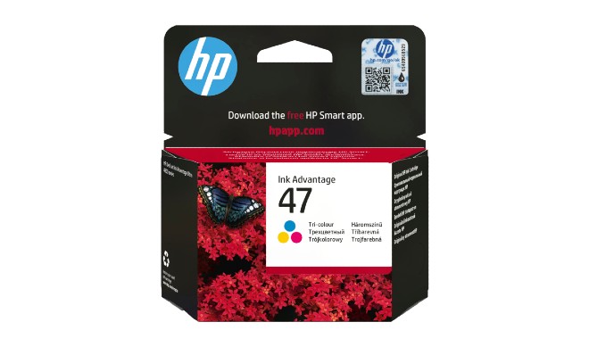 HP 47 Tri-color Original Cartridge