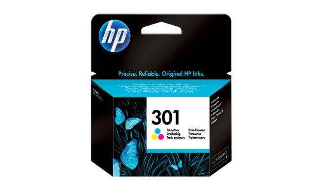 301c HP 301 Tri-colour Ink Cartridge see - Image 1