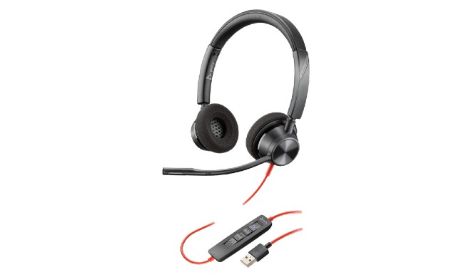 76J17 Poly Blackwire 3320