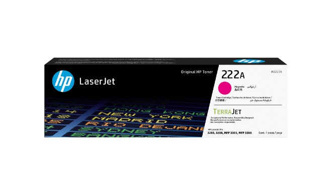 HP 222A Magenta Original Toner Cartridge
