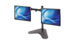 Universal Dual Monitor Stand with Double-Link Swing Arms - Image 2