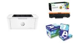 HP LaserJet M111w + Toner + Hartija