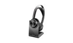 Poly Voyager Focus 2 Microsoft Teams Certified USB-C-C Headset +USB-C/A Adapter +Charging Stand - Image 4